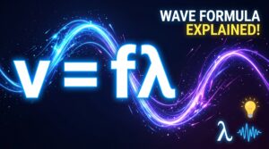 v=fλ: The Universal Wave Equation (Wave Speed Formula)