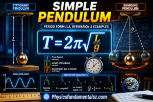 Simple Pendulum: Definition, Formula, Time Period, and Derivation