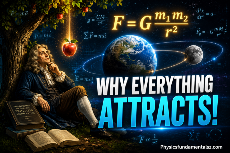 Newton's Law of Universal Gravitation: F = Gm₁m₂/r² Full Guide
