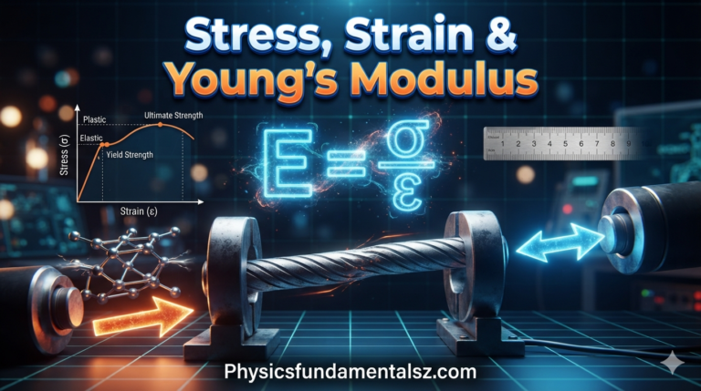 Stress, Strain & Young's Modulus: E = sigma/epsilon Formula & Examples