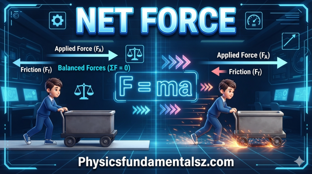 Net Force: Definition, Formula & Newton's Second Law Applied