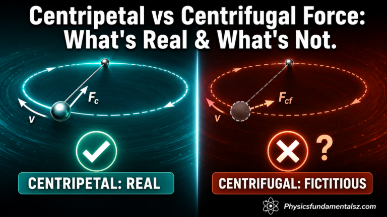 Centripetal vs Centrifugal Force: What's Real & What's Not