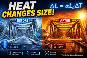 Thermal Expansion: Formula ΔL = αL₀ΔT, Types & Worked Examples