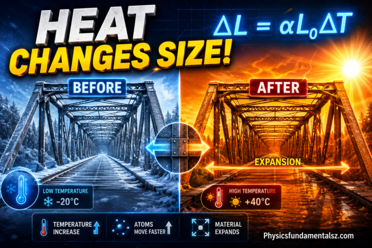 Thermal Expansion: Formula ΔL = αL₀ΔT, Types & Worked Examples