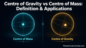 Centre of Gravity vs Centre of Mass: Definition & Applications