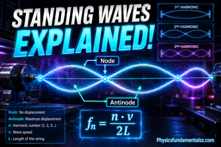 Standing Waves & Resonance: Nodes, Antinodes & Harmonics Explained