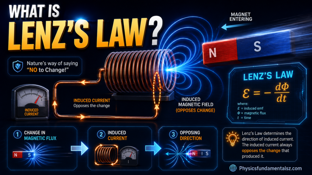 Lenz's Law: The Direction of Induced Current Explained