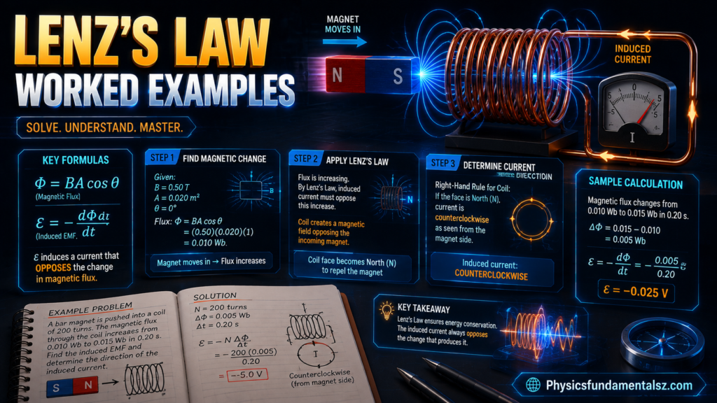 Lenz's Law: The Direction of Induced Current Explained