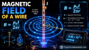 Magnetic Field of a Current-Carrying Wire: B = μ0I/2πr