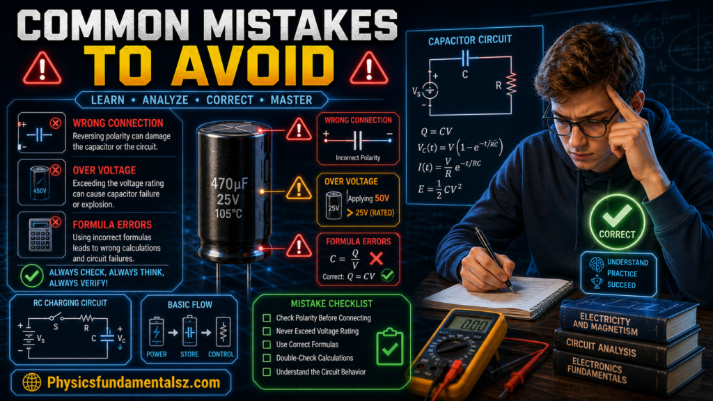 Capacitors and Capacitance: C = Q/V Formula, Energy Storage & Examples