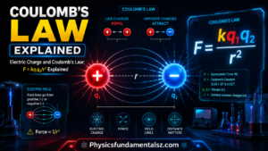 Electric Charge and Coulomb's Law: F = kq₁q₂/r² Explained