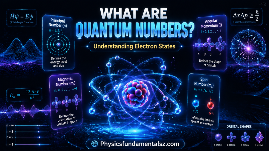 Quantum Numbers: n, l, m_l, m_s and Electron Configuration