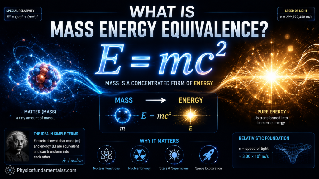 Mass-Energy Equivalence: E = mc² Derivation & Nuclear Applications