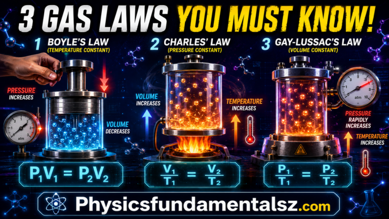 Boyle's, Charles' & Gay-Lussac's Gas Laws: Formulas & Examples