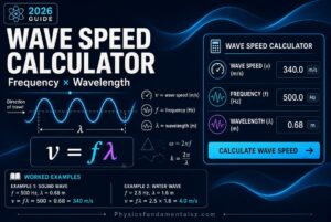 Wave Speed Calculator Frequency Wavelength: Formula, Steps & Worked Examples 2026
