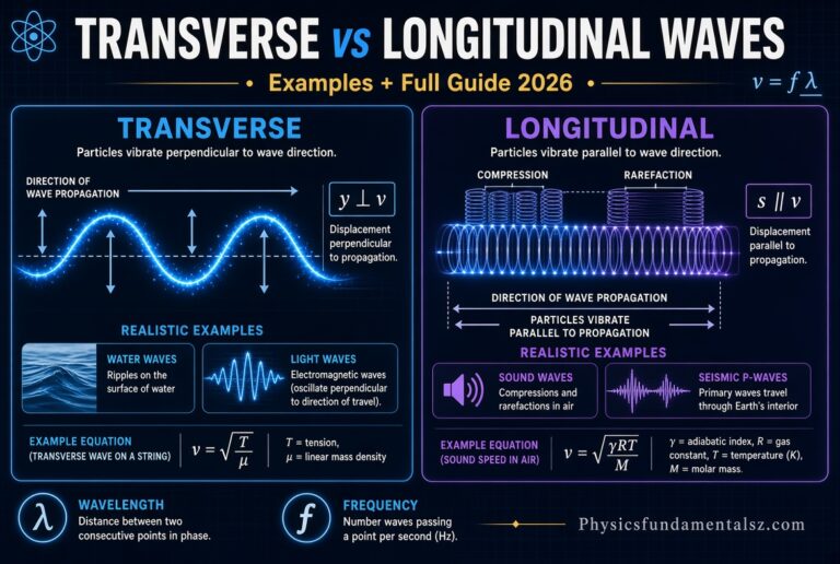 Transverse vs Longitudinal Waves Examples: Full Guide 2026
