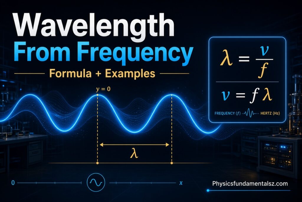 How to Calculate Wavelength From Frequency (Formula + Examples) 2026