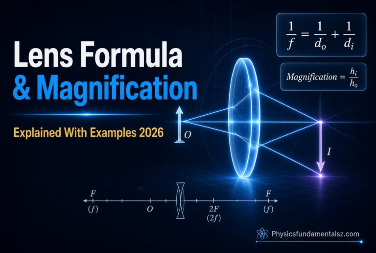 Lens Formula & Magnification Explained With Examples 2026