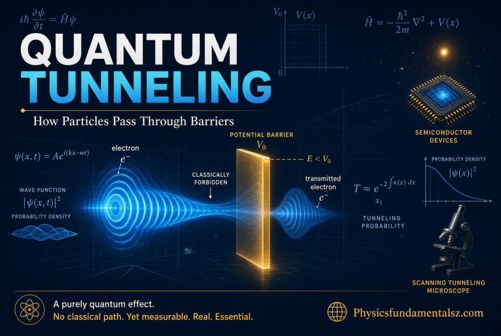 Quantum Tunneling Explained Simply (With Real Examples) 2026