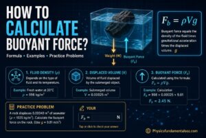 How to Calculate Buoyant Force Step by Step: Formula, Examples, and Practice Problems 2026