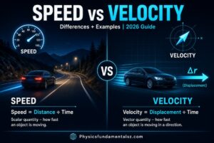 Difference Between Speed and Velocity With Examples (2026 Guide)