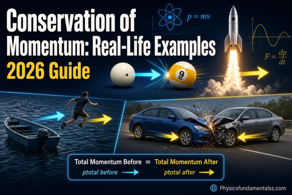 Conservation of Momentum Real Life Examples (2026 Guide)