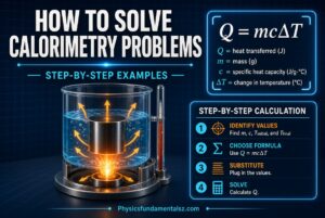 How to Solve Calorimetry Problems Step by Step: Formulas, Worked Examples and Practice 2026