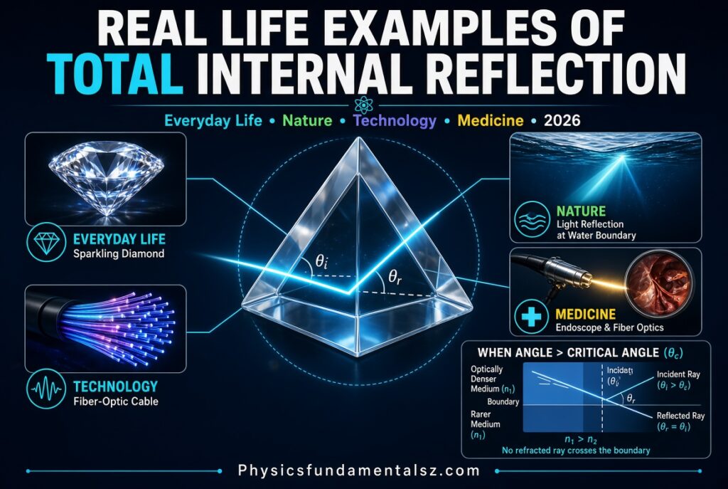 Real Life Examples of Total Internal Reflection: Everyday Life, Nature, Technology, and Medicine 2026