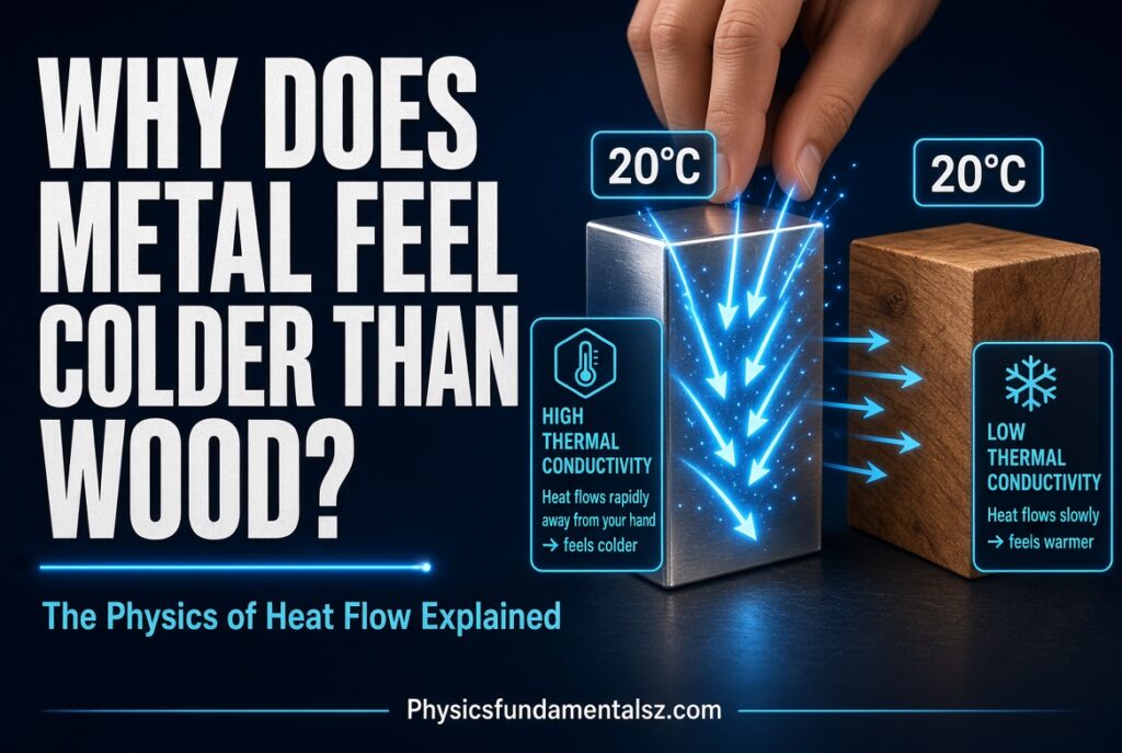 Why Does Metal Feel Colder Than Wood at Room Temperature? The Physics of Heat Flow Explained 2026